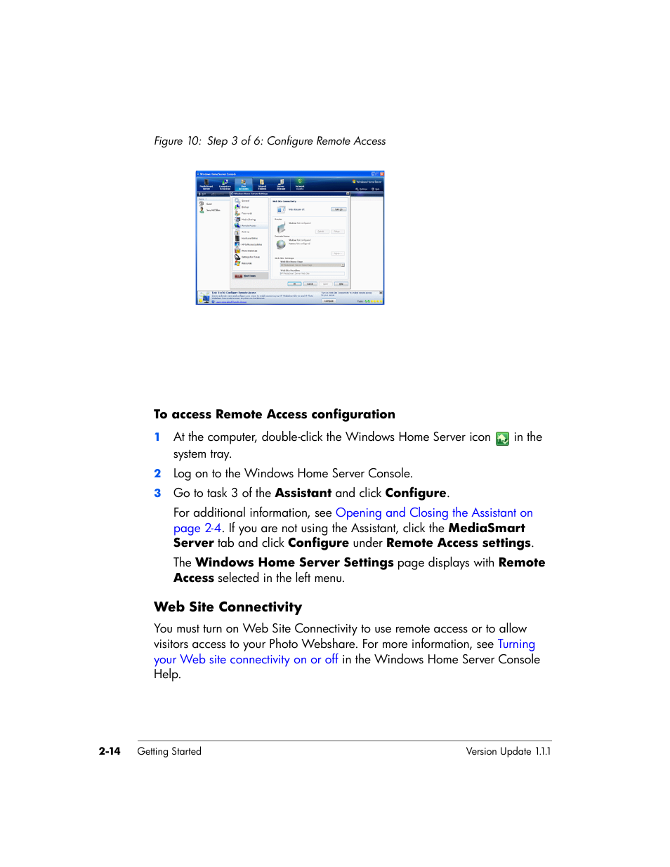HP EX475 MediaSmart Server User Manual | Page 38 / 192