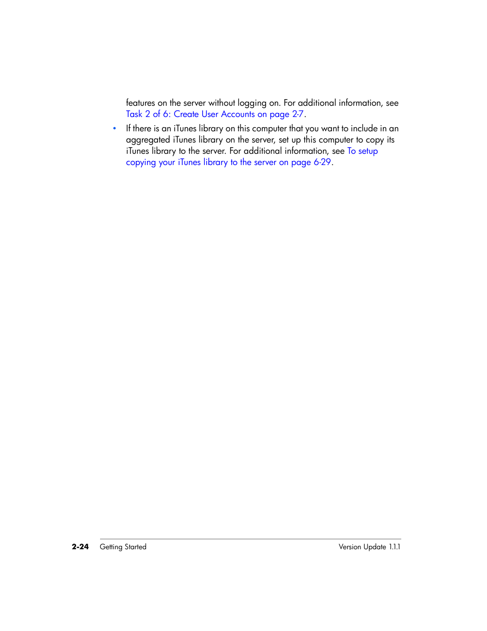 HP EX475 MediaSmart Server User Manual | Page 48 / 192