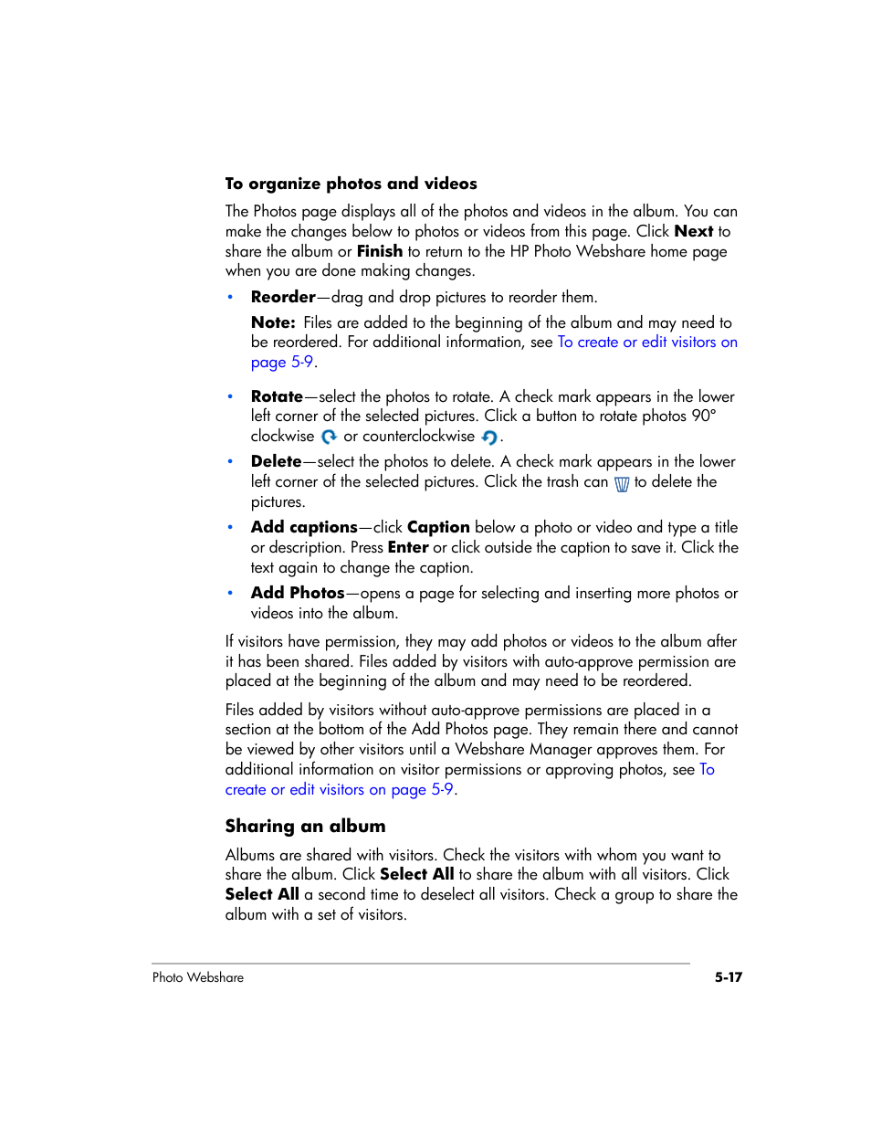 HP EX475 MediaSmart Server User Manual | Page 71 / 192