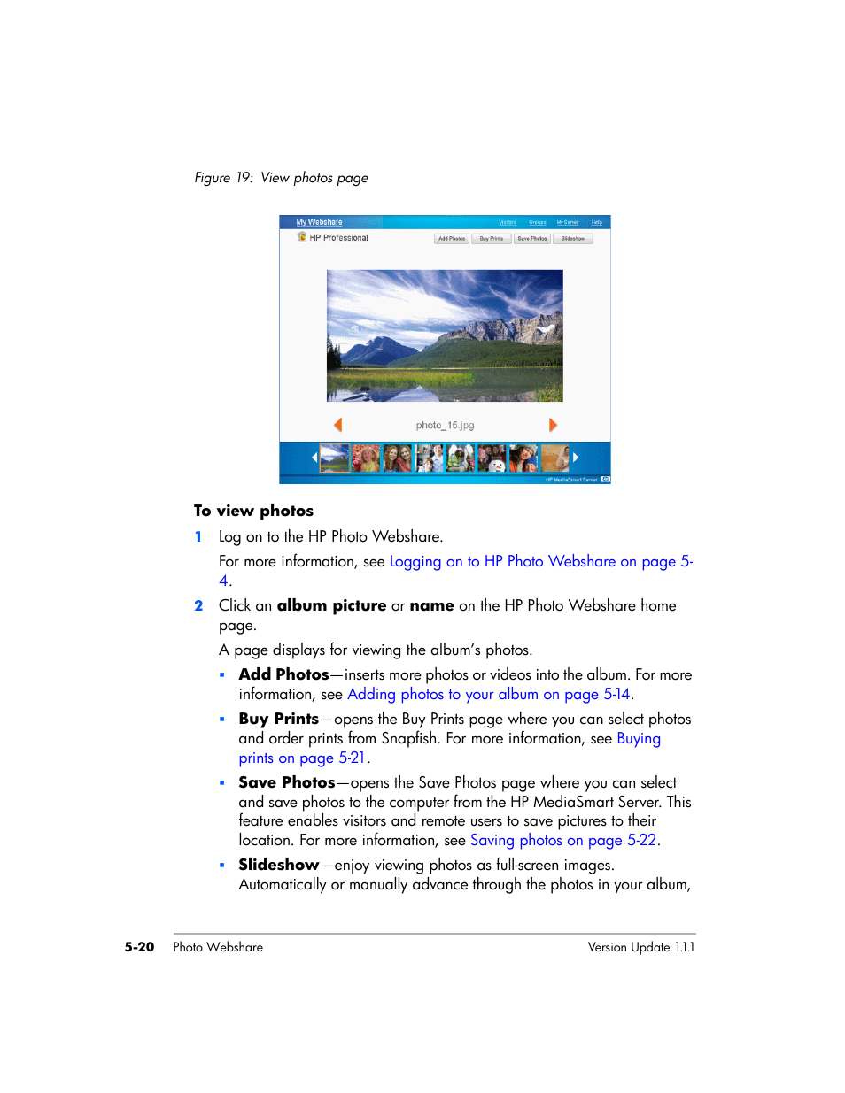 HP EX475 MediaSmart Server User Manual | Page 74 / 192
