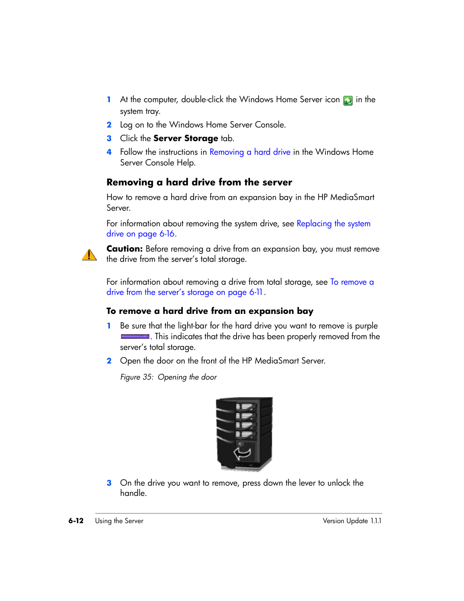 HP EX475 MediaSmart Server User Manual | Page 90 / 192