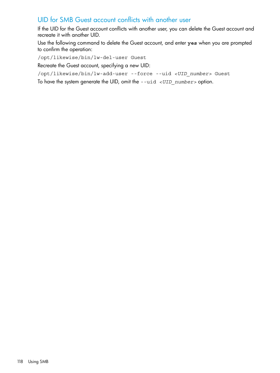 HP StoreAll Storage User Manual | Page 118 / 406