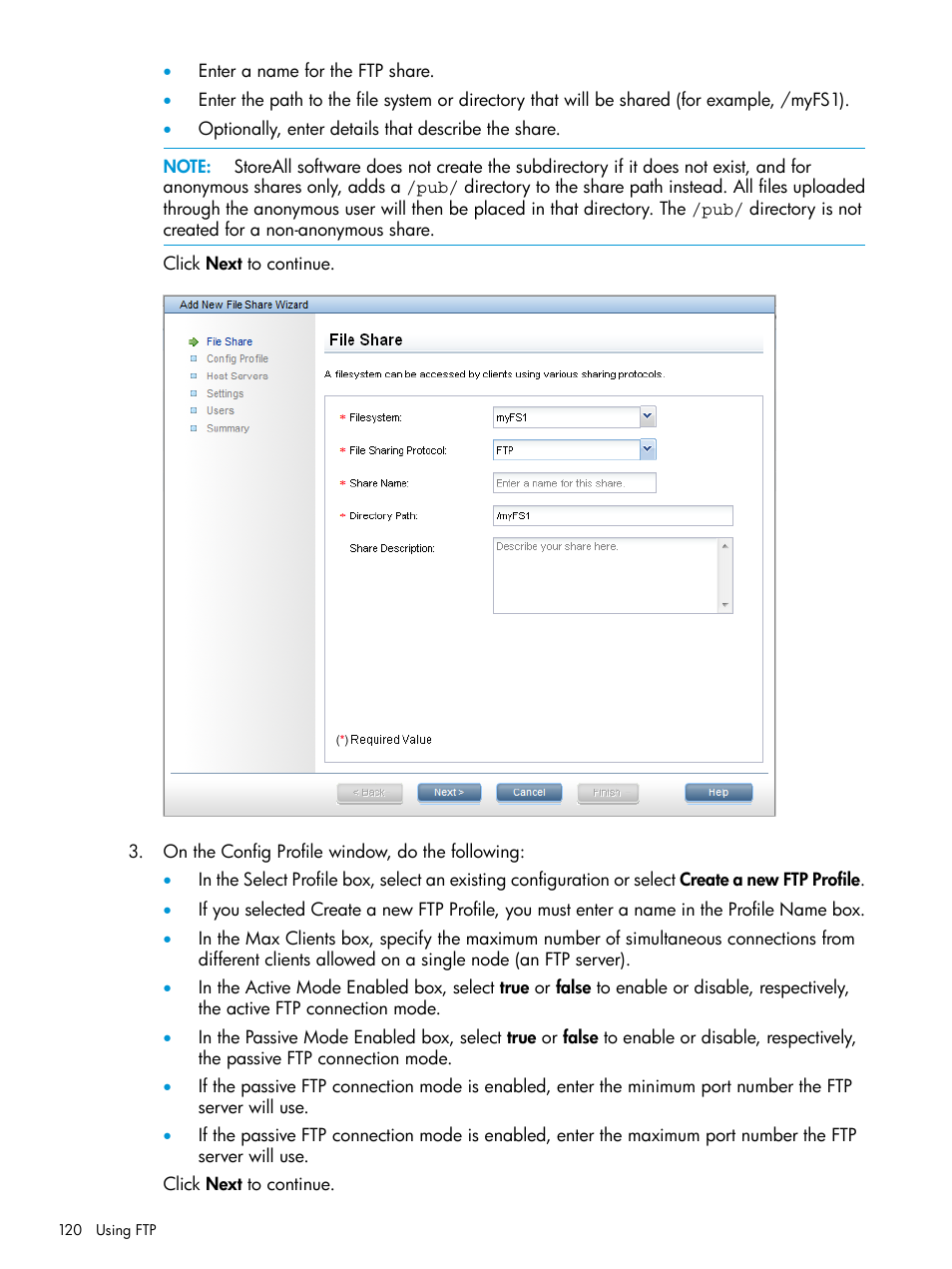 HP StoreAll Storage User Manual | Page 120 / 406