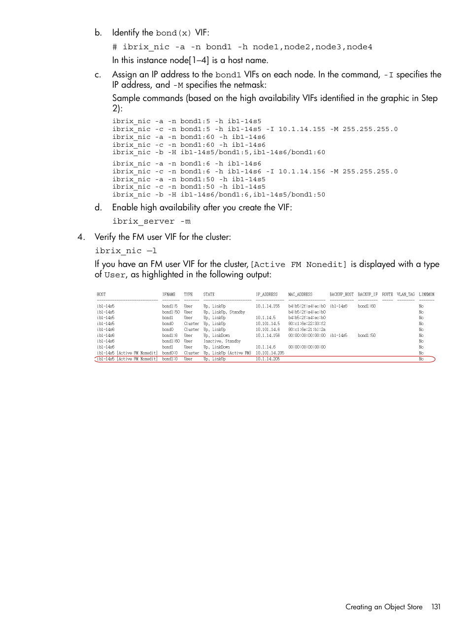 HP StoreAll Storage User Manual | Page 131 / 406