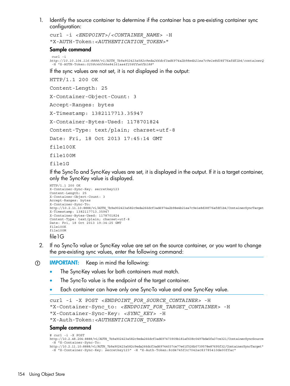 HP StoreAll Storage User Manual | Page 154 / 406