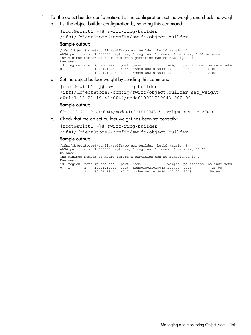 HP StoreAll Storage User Manual | Page 161 / 406