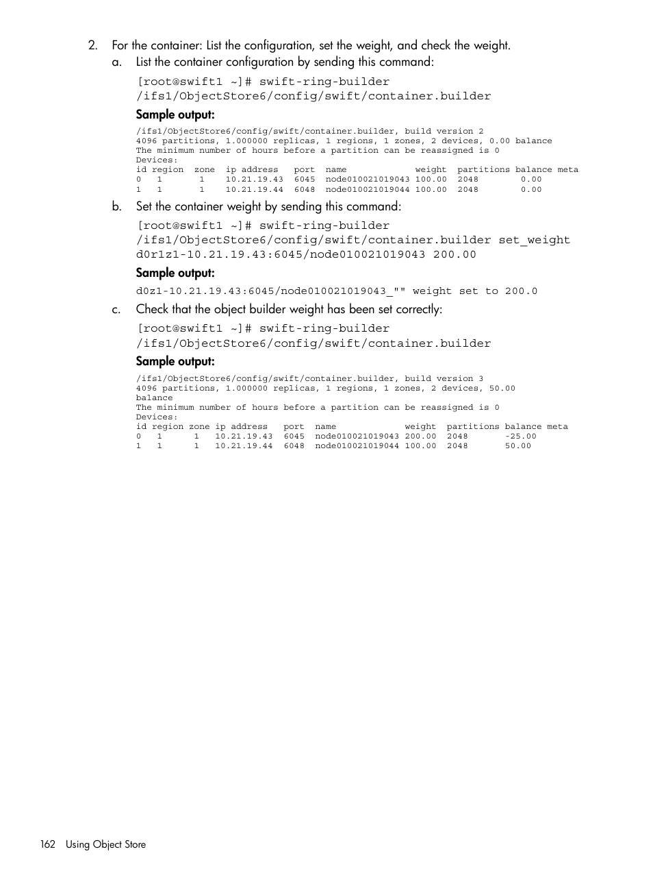 HP StoreAll Storage User Manual | Page 162 / 406