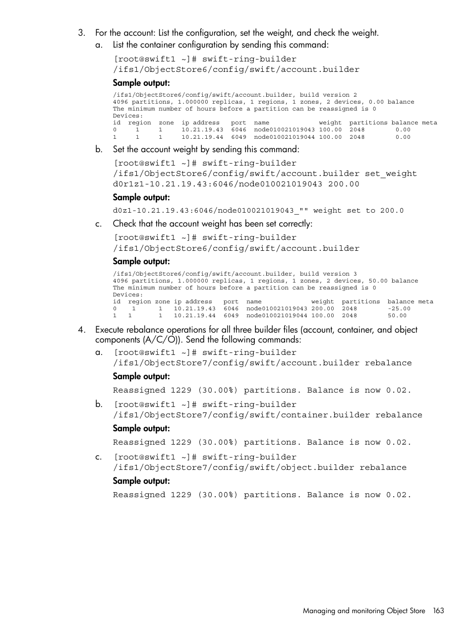 HP StoreAll Storage User Manual | Page 163 / 406