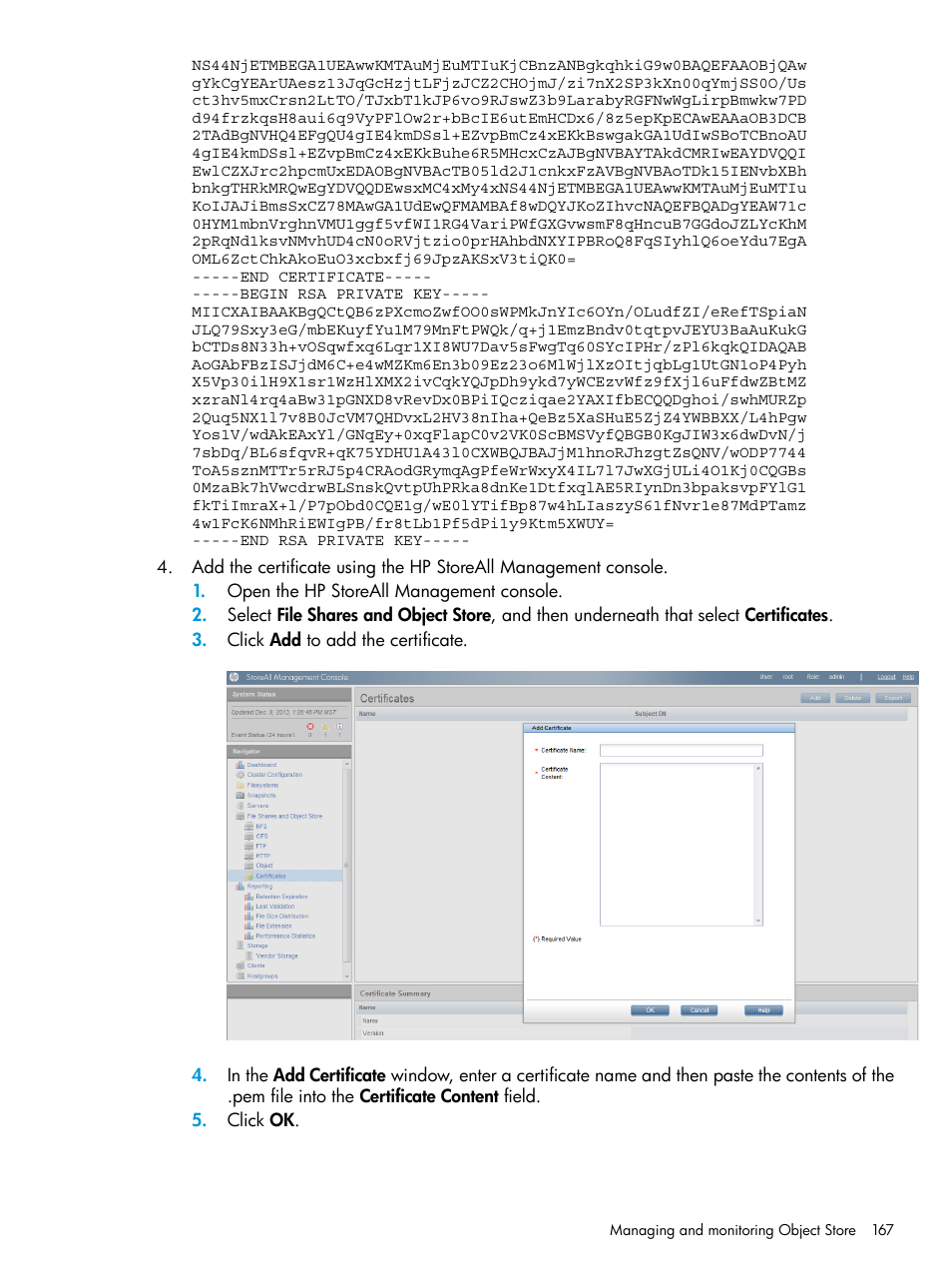 HP StoreAll Storage User Manual | Page 167 / 406