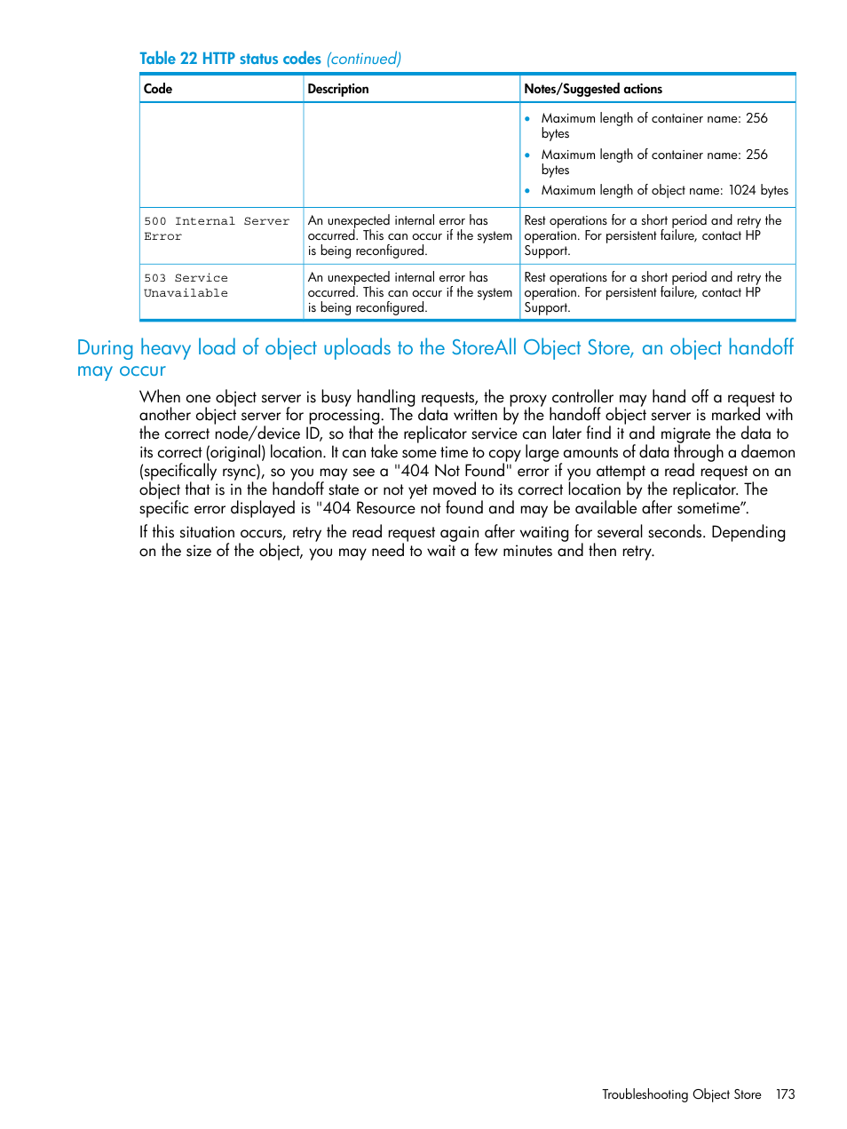 HP StoreAll Storage User Manual | Page 173 / 406