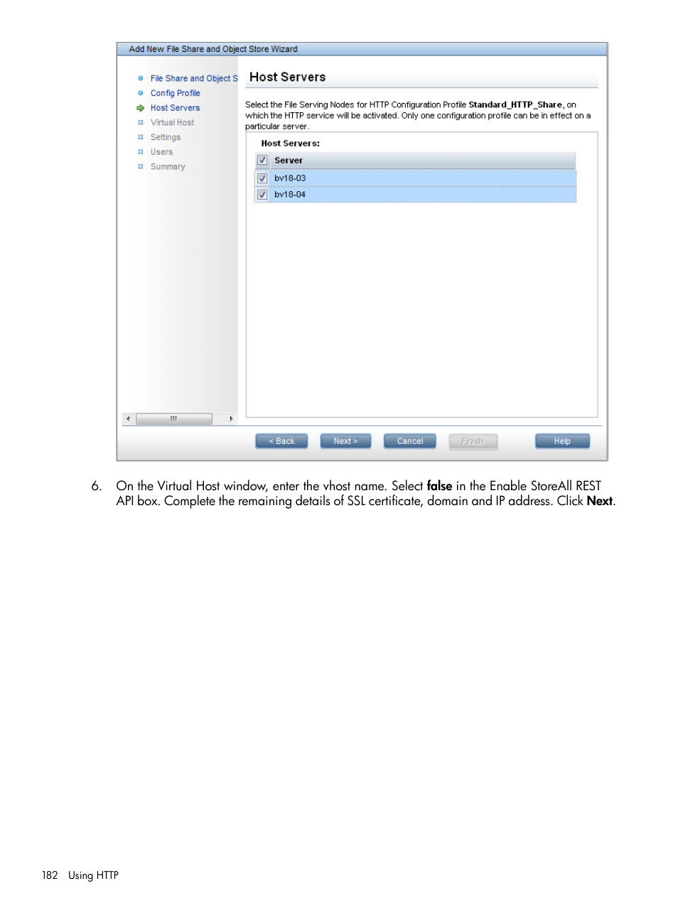 HP StoreAll Storage User Manual | Page 182 / 406