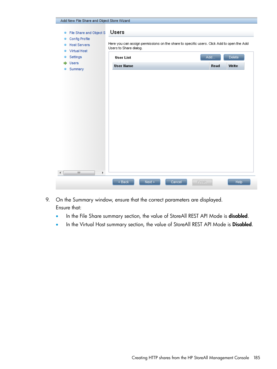 HP StoreAll Storage User Manual | Page 185 / 406