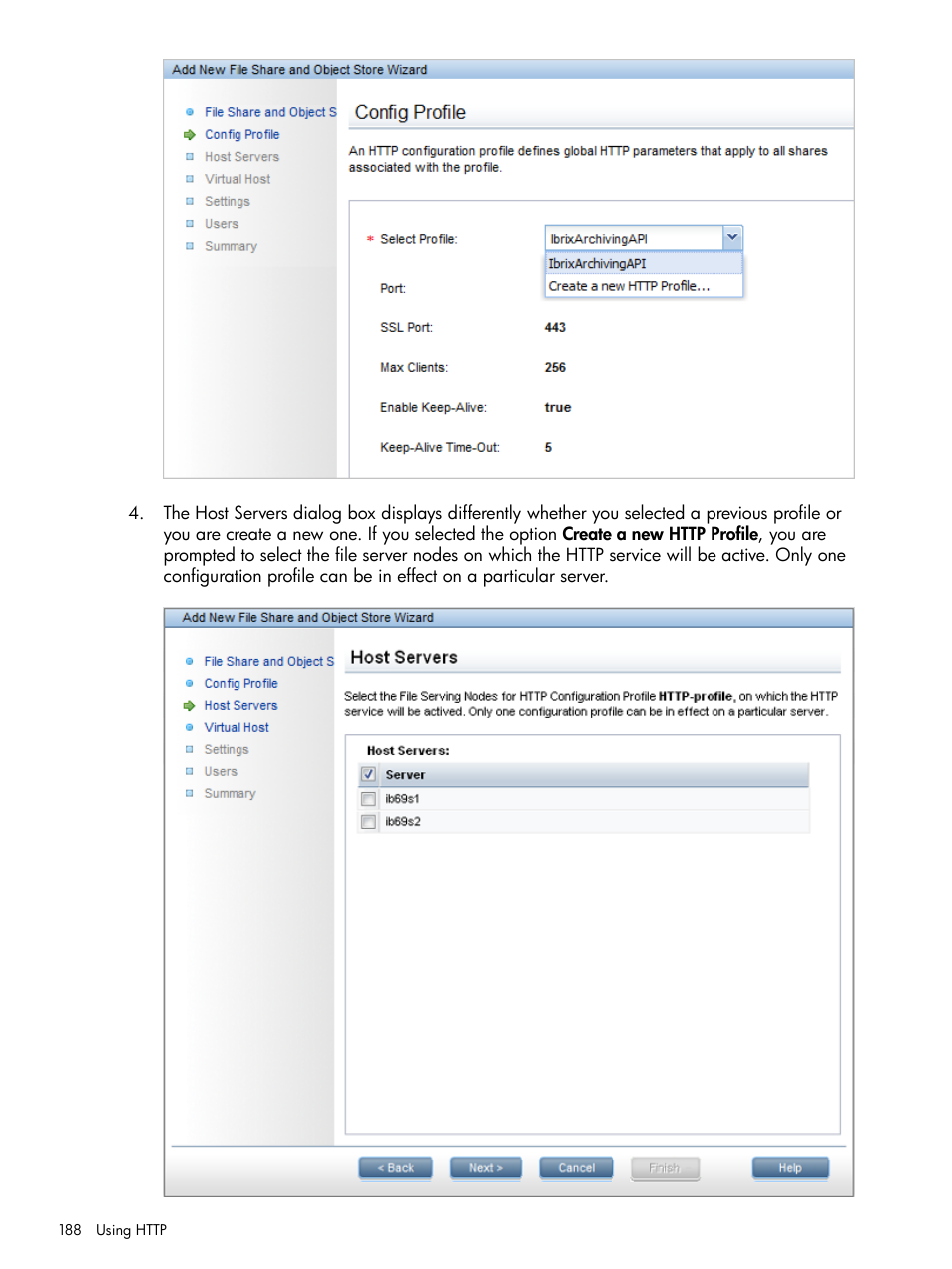 HP StoreAll Storage User Manual | Page 188 / 406