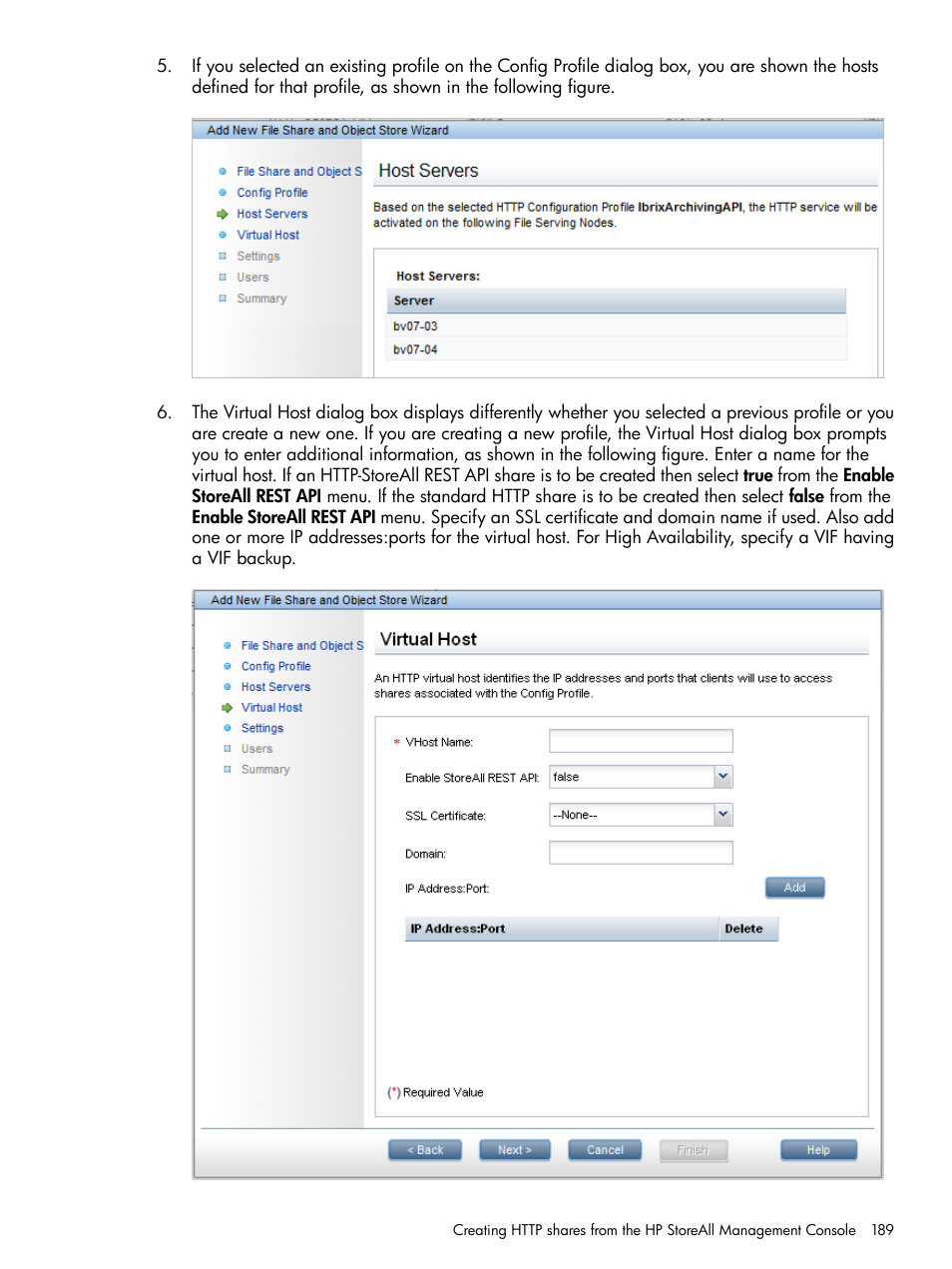 HP StoreAll Storage User Manual | Page 189 / 406