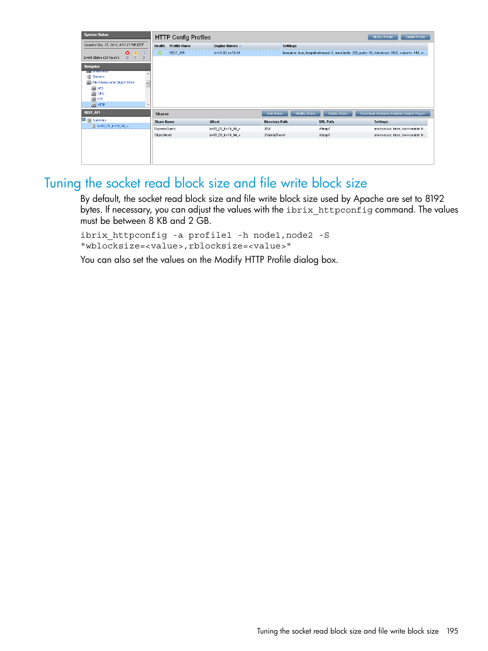 HP StoreAll Storage User Manual | Page 195 / 406