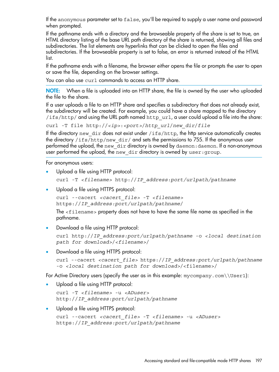 HP StoreAll Storage User Manual | Page 197 / 406