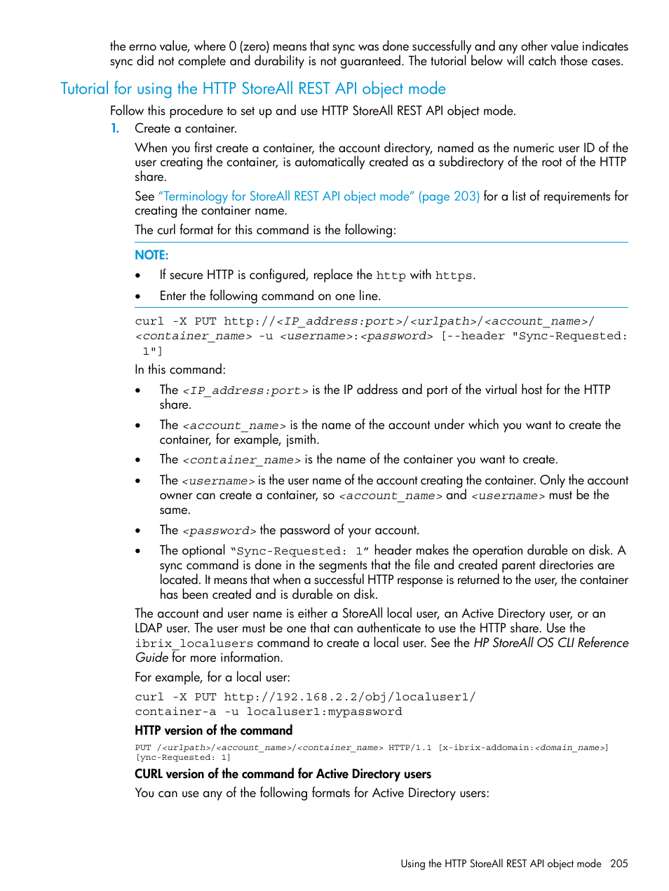 HP StoreAll Storage User Manual | Page 205 / 406