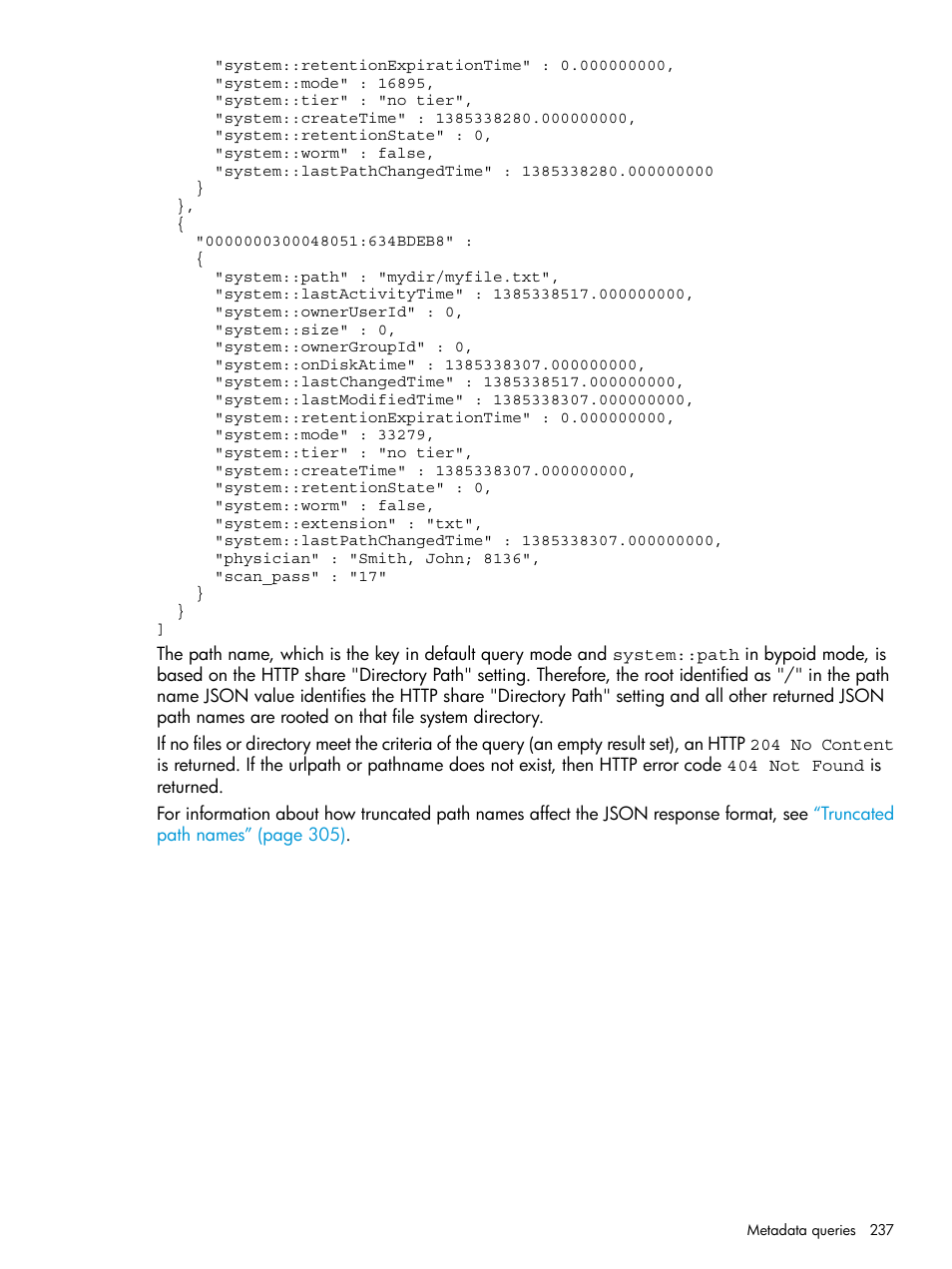 HP StoreAll Storage User Manual | Page 237 / 406