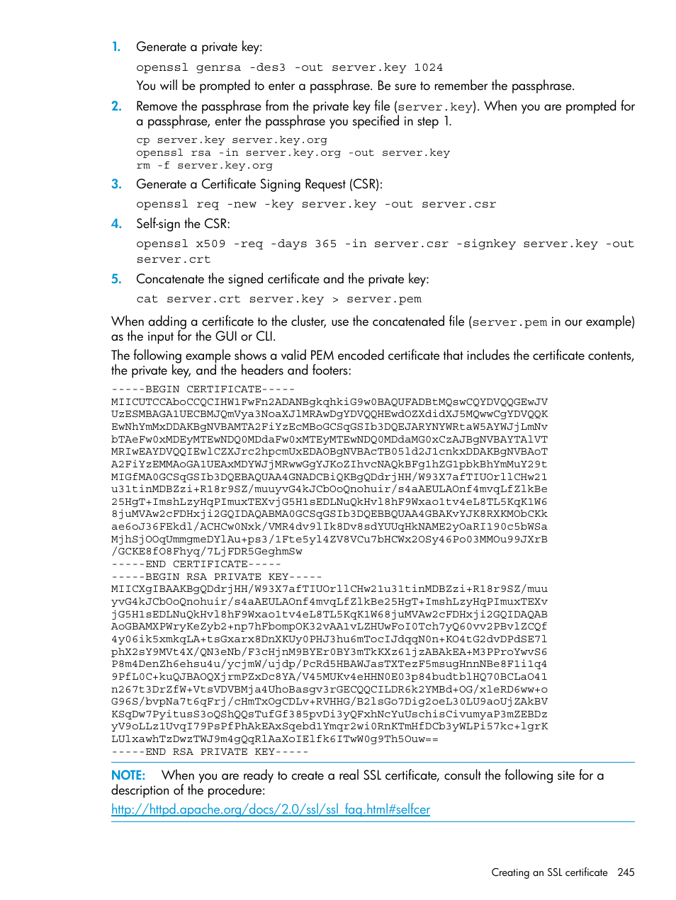 HP StoreAll Storage User Manual | Page 245 / 406