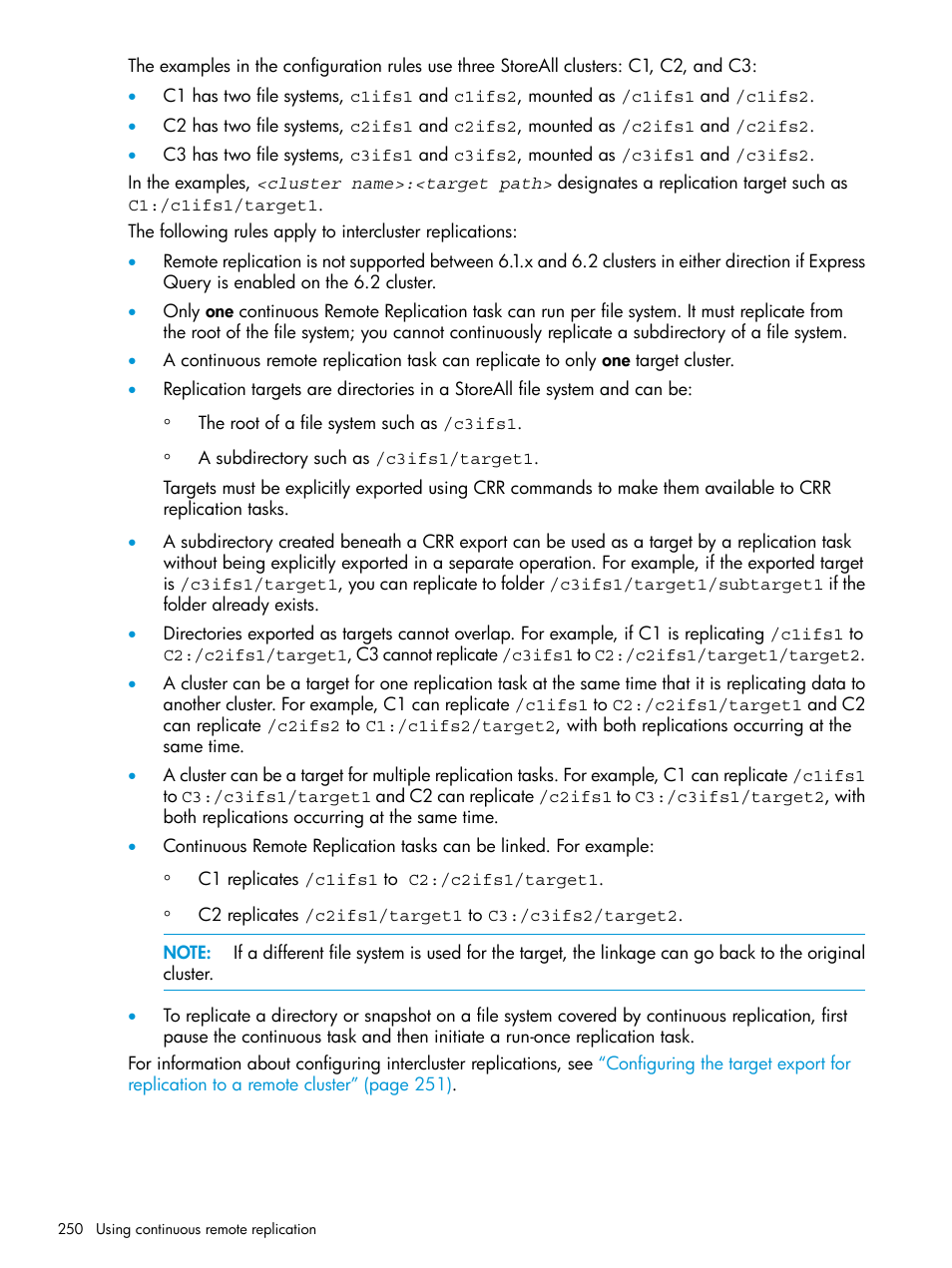 HP StoreAll Storage User Manual | Page 250 / 406