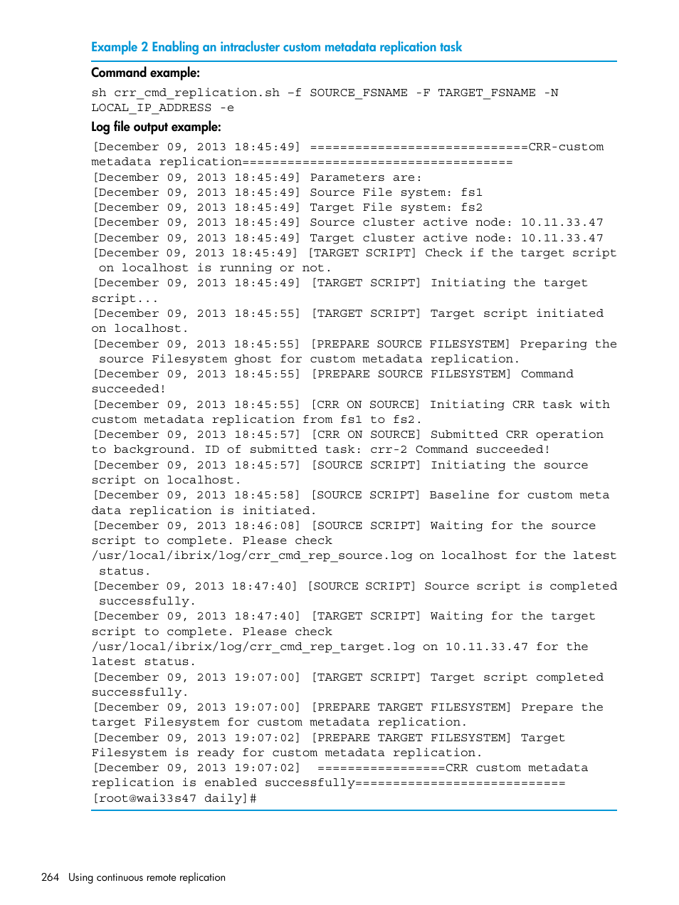 HP StoreAll Storage User Manual | Page 264 / 406