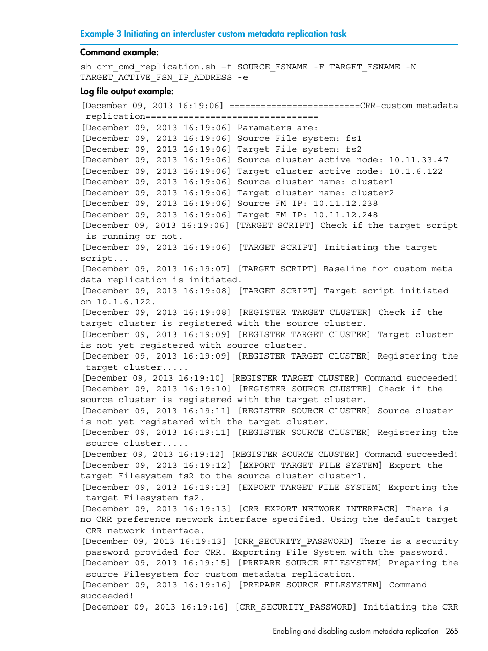 HP StoreAll Storage User Manual | Page 265 / 406