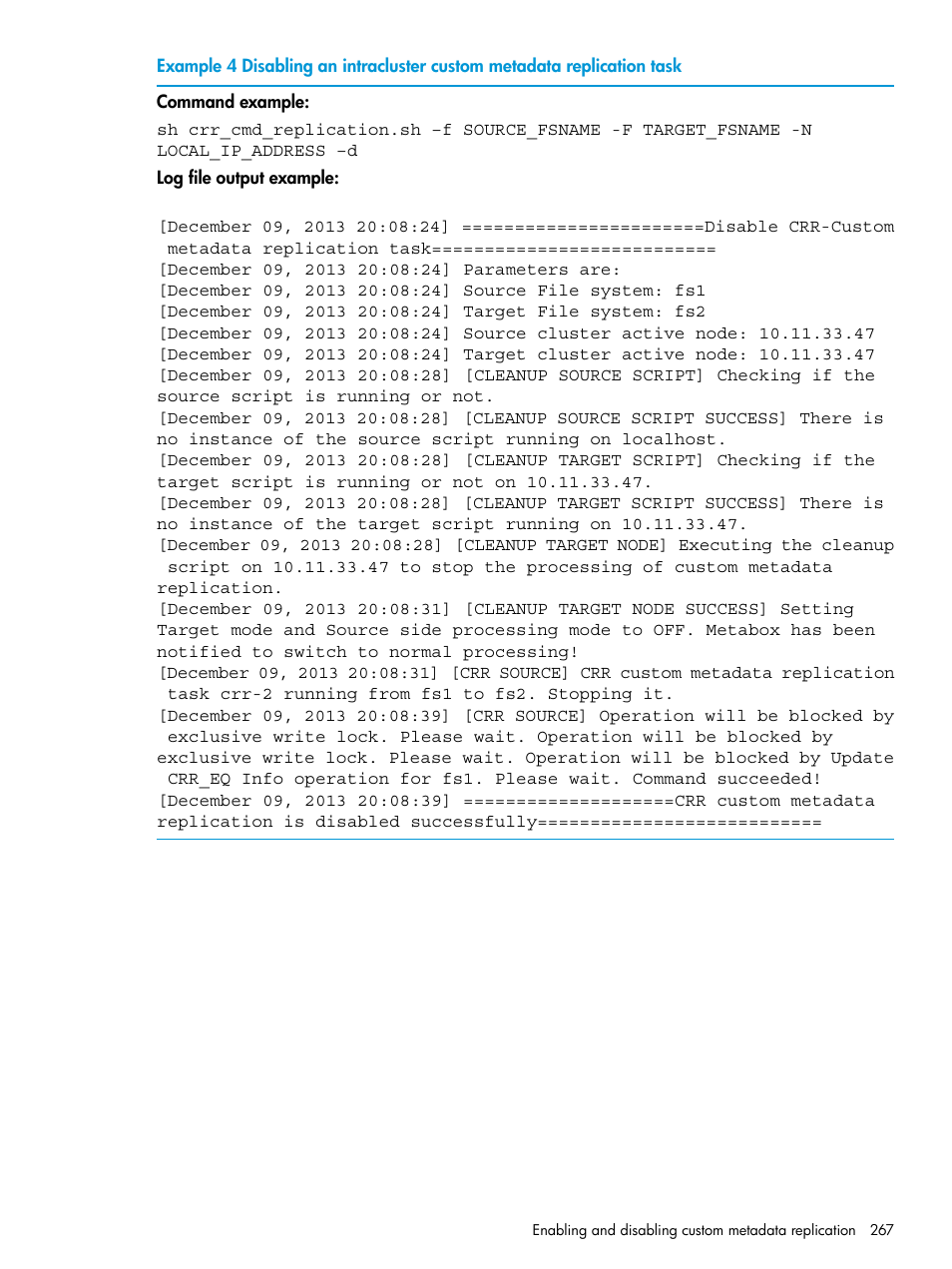 HP StoreAll Storage User Manual | Page 267 / 406