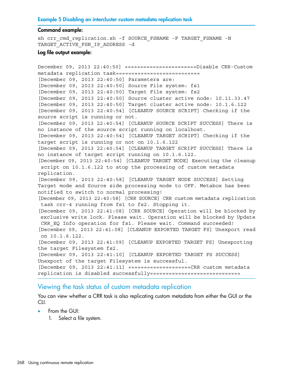 HP StoreAll Storage User Manual | Page 268 / 406