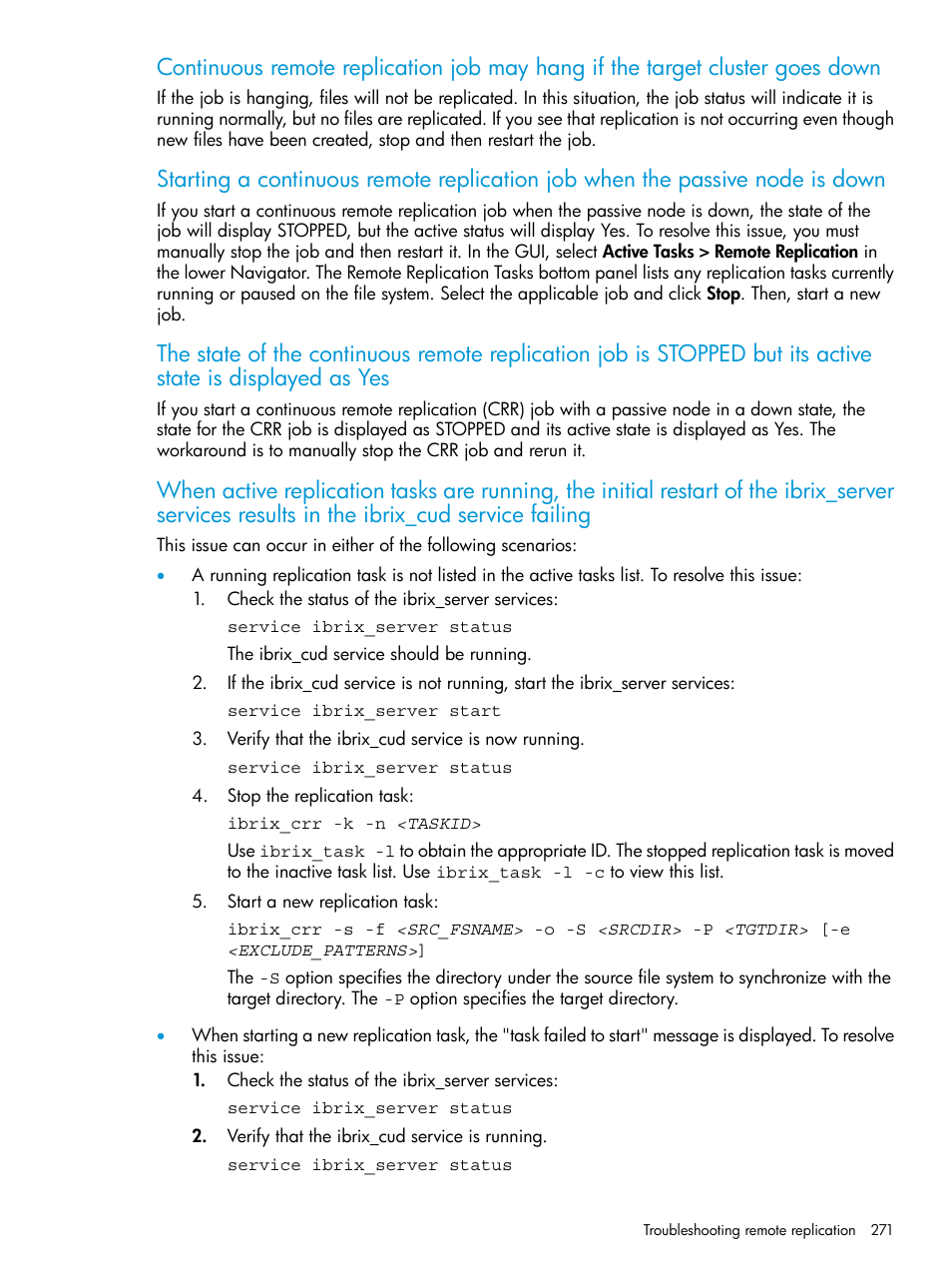 HP StoreAll Storage User Manual | Page 271 / 406