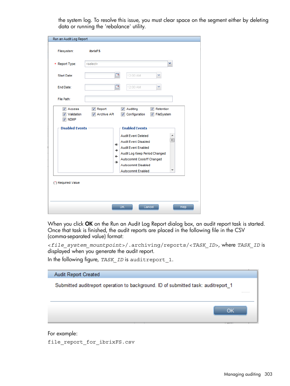 HP StoreAll Storage User Manual | Page 303 / 406