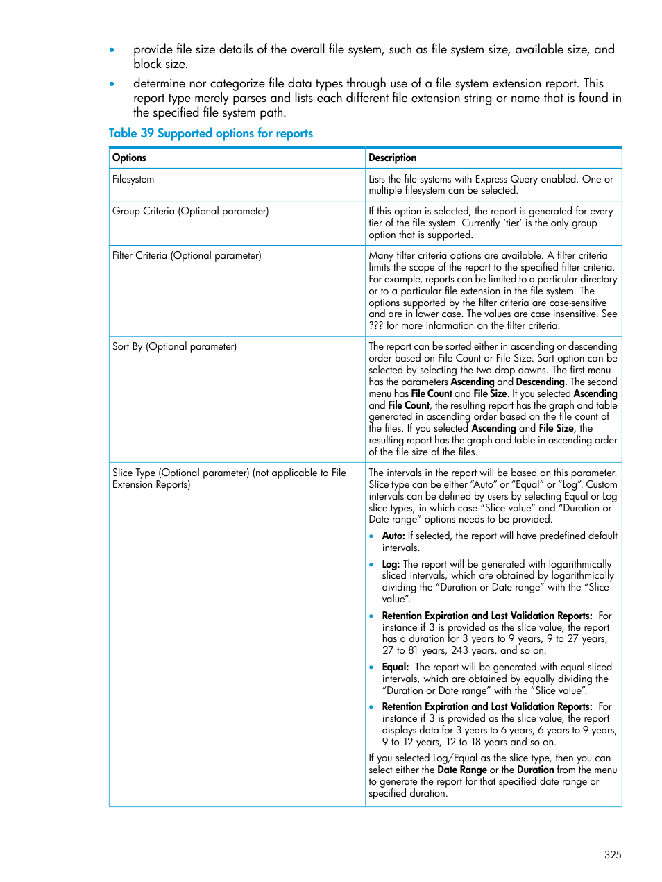 HP StoreAll Storage User Manual | Page 325 / 406