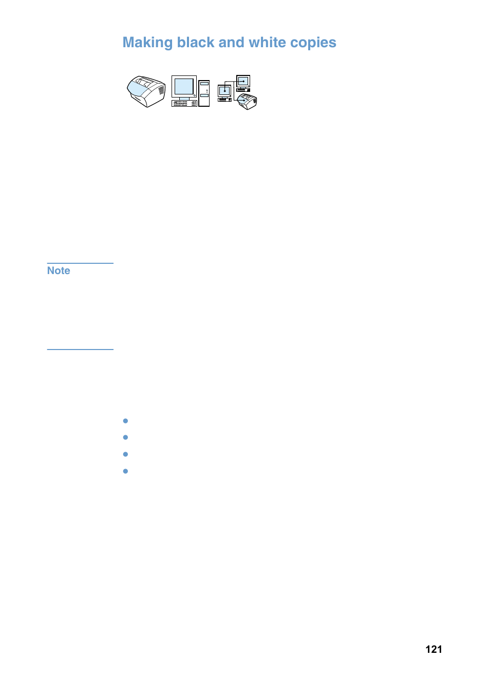 Making black and white copies | HP LaserJet 3200 All-in-One Printer series User Manual | Page 123 / 288