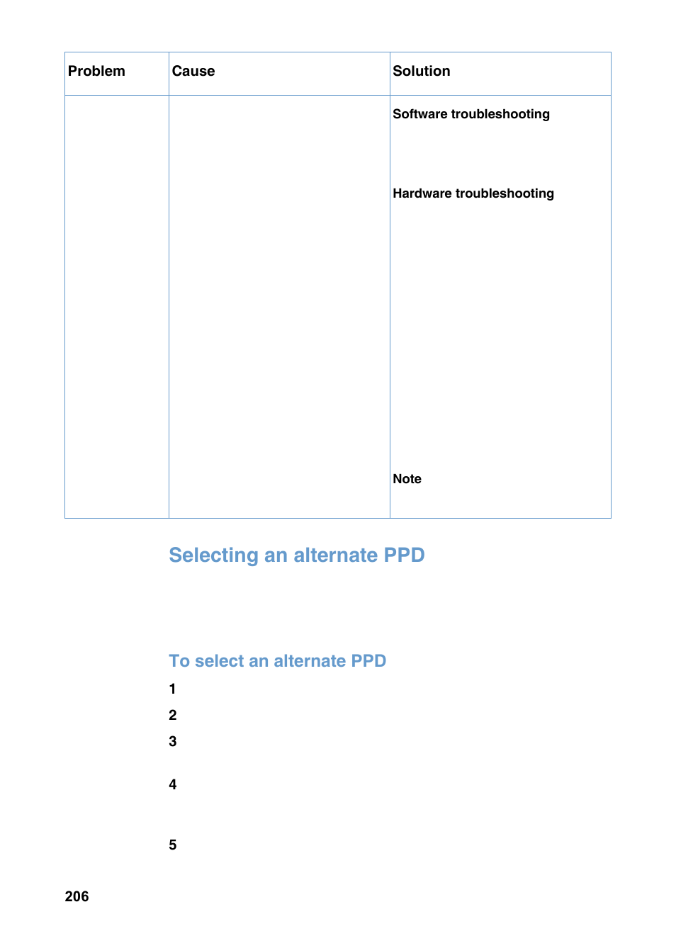 Selecting an alternate ppd | HP LaserJet 3200 All-in-One Printer series User Manual | Page 208 / 288