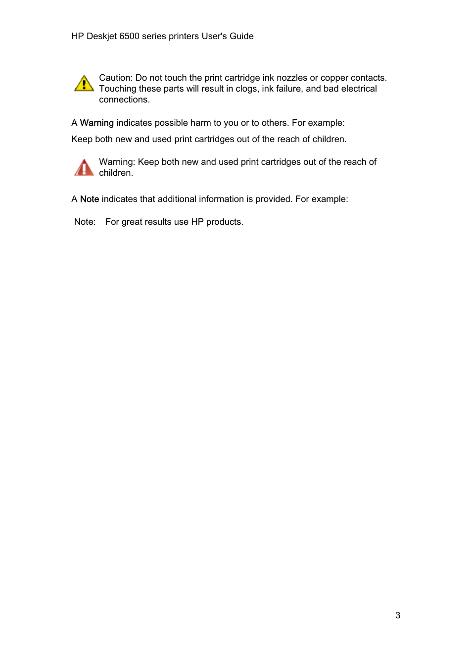 HP Deskjet 6540 Color Inkjet Printer User Manual | Page 3 / 195