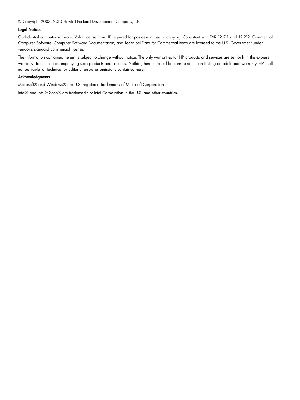 HP Insight Control User Manual | Page 2 / 81