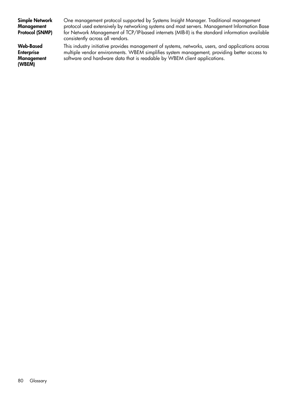 HP Insight Control User Manual | Page 80 / 81