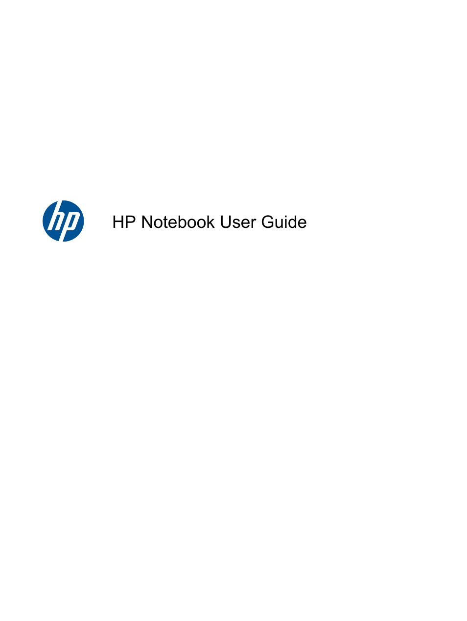 HP Mini 210-2087dx PC User Manual | 67 pages