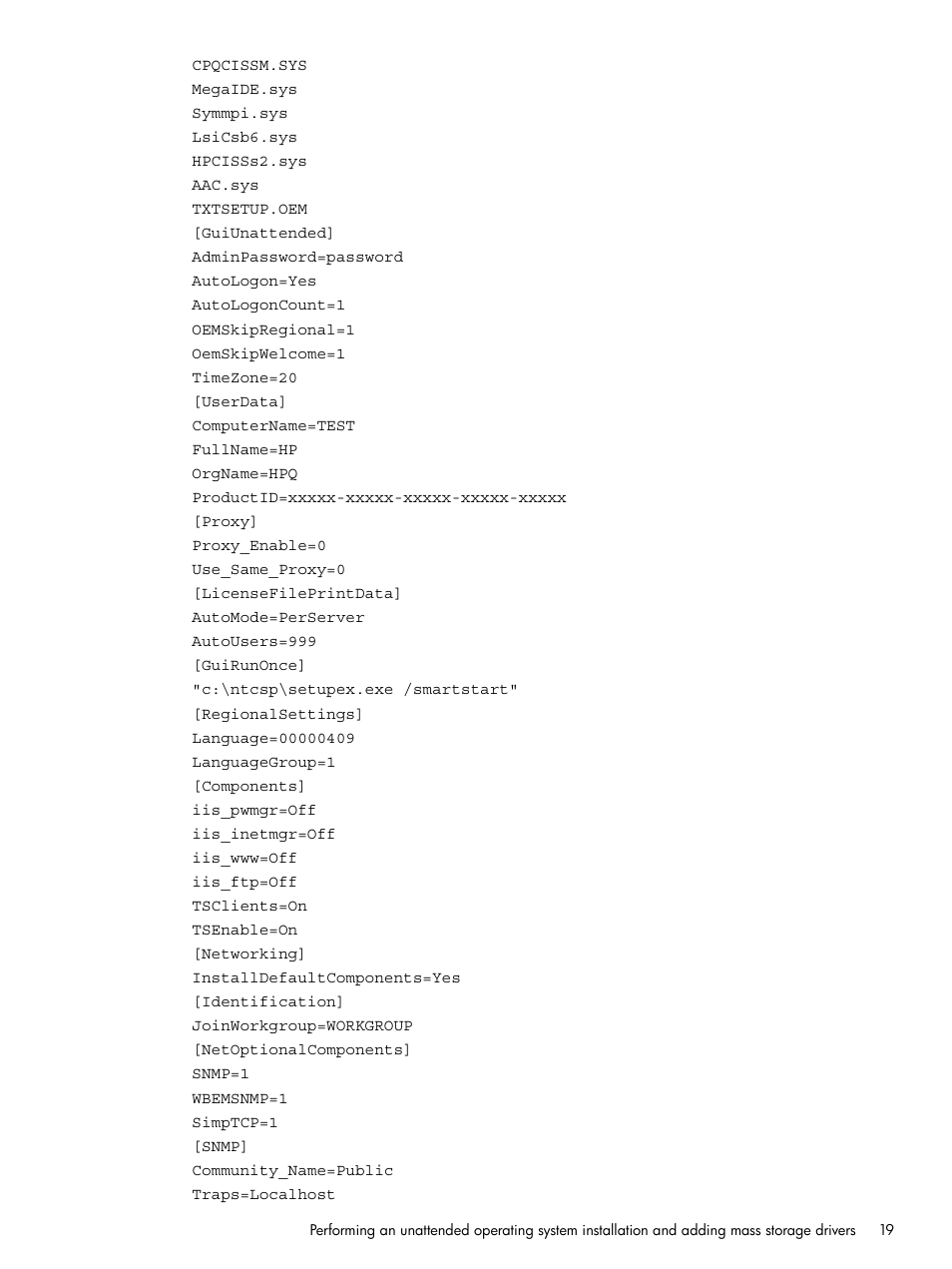 HP Intelligent Provisioning User Manual | Page 19 / 69