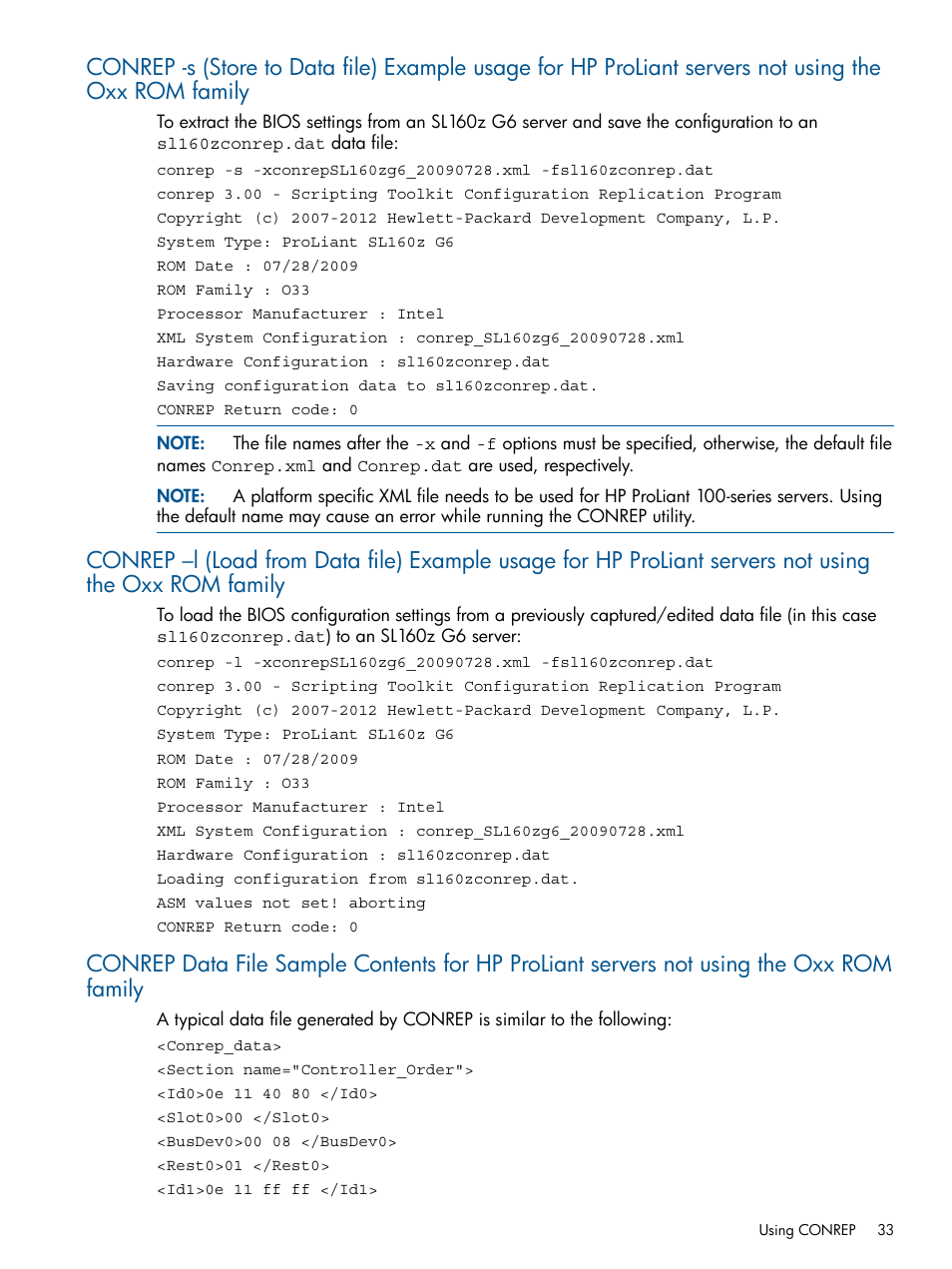 HP Intelligent Provisioning User Manual | Page 33 / 69