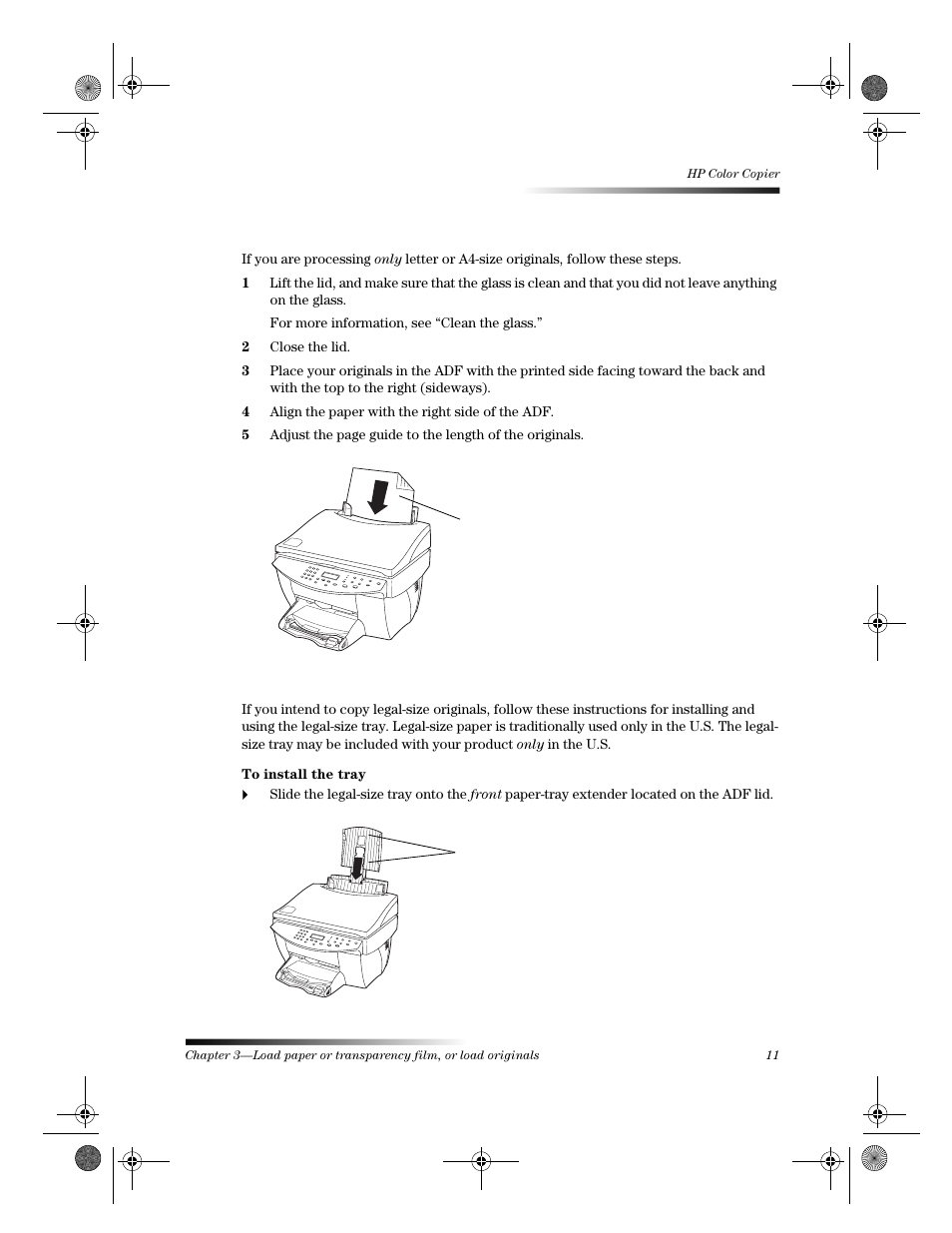 HP 120 Color Copier User Manual | Page 15 / 54