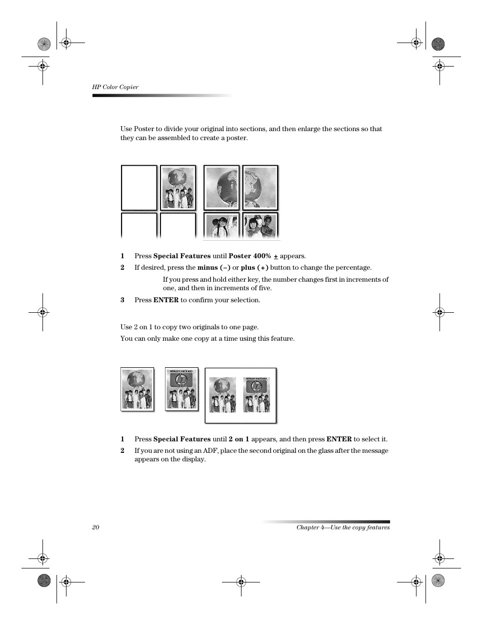 HP 120 Color Copier User Manual | Page 24 / 54