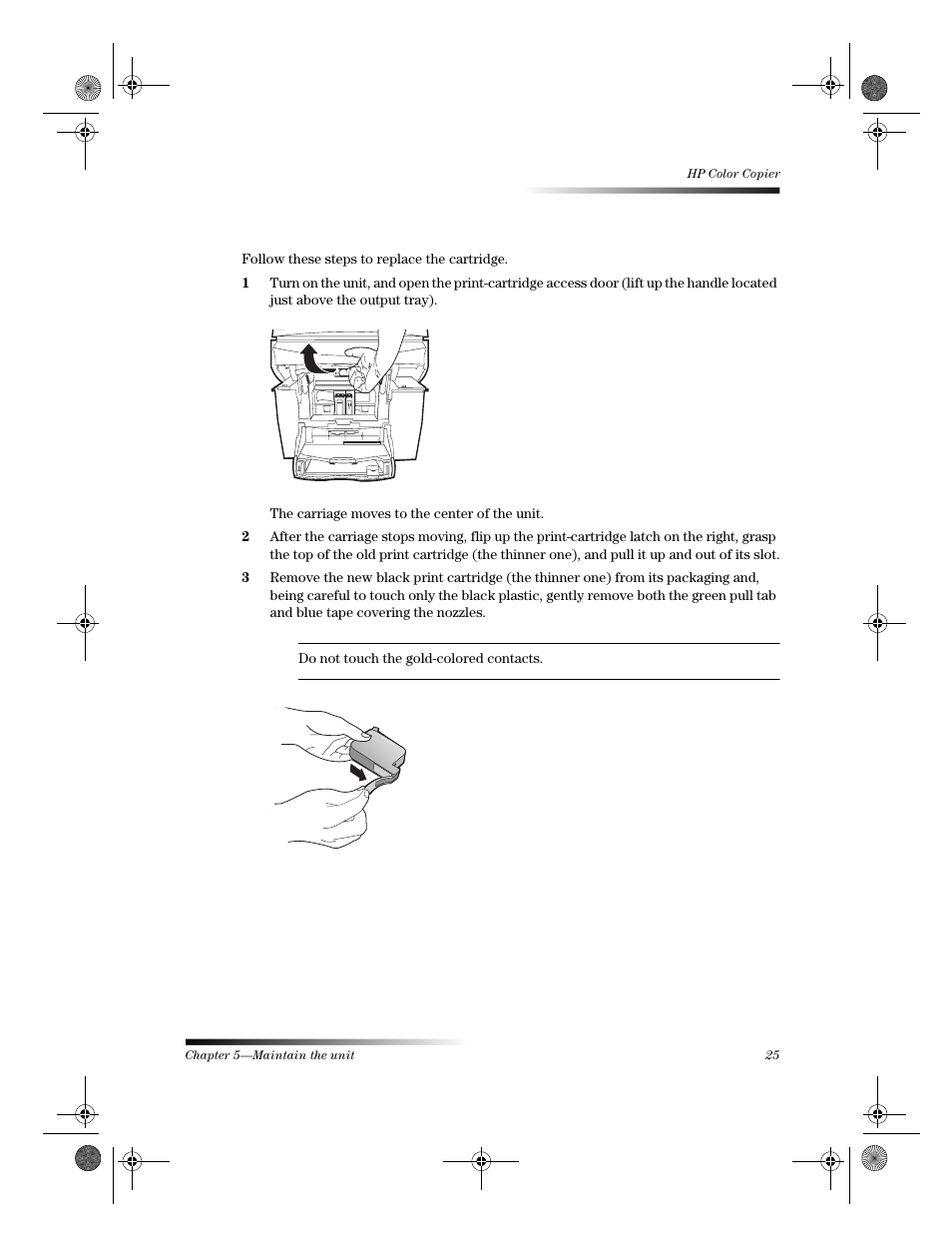 HP 120 Color Copier User Manual | Page 29 / 54