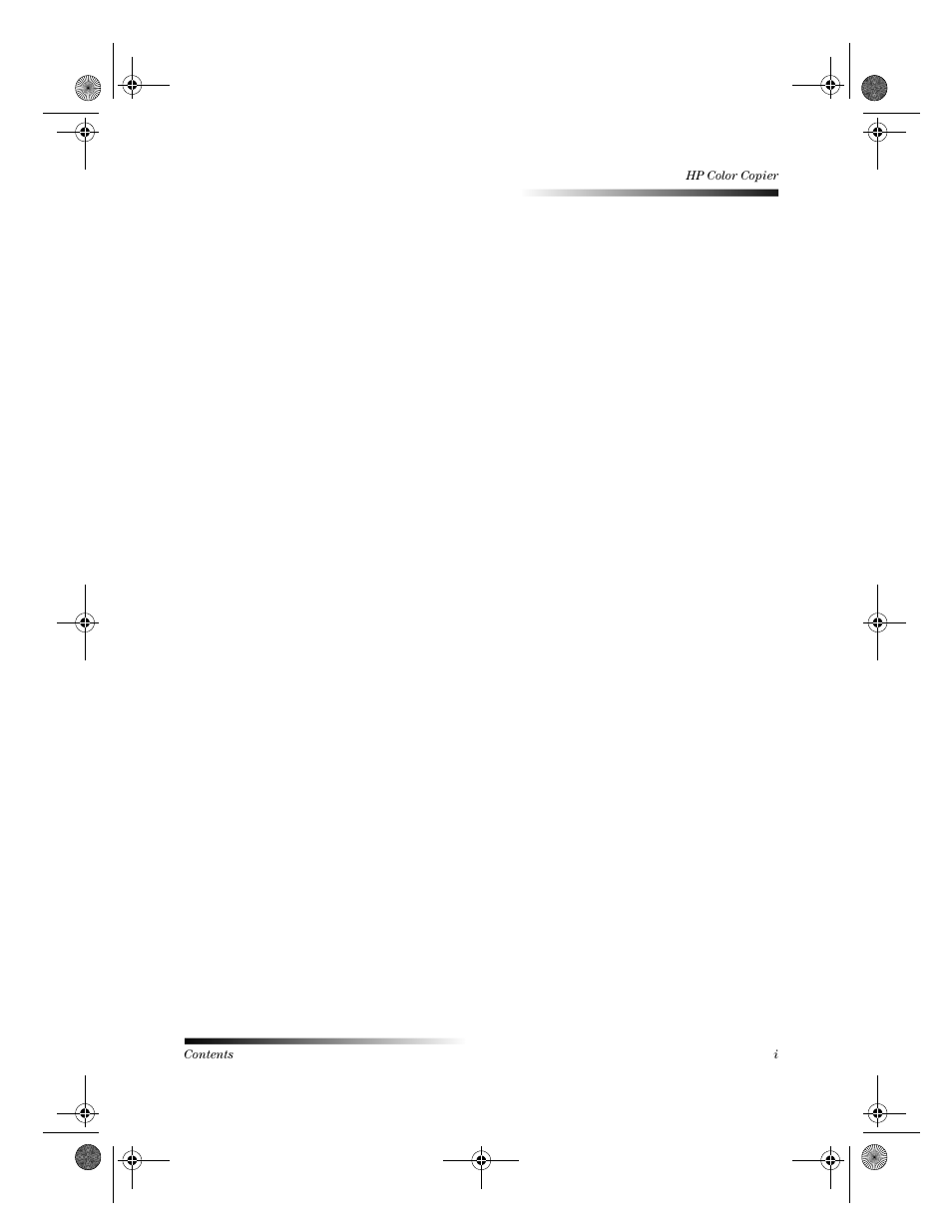 HP 120 Color Copier User Manual | Page 3 / 54