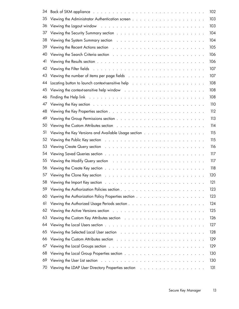 HP Secure Key Manager User Manual | Page 13 / 327