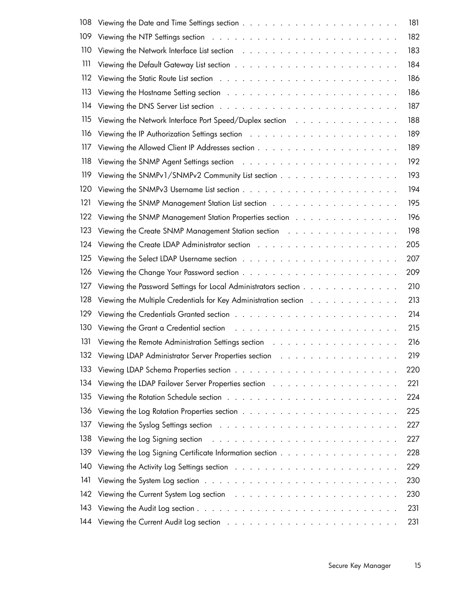 HP Secure Key Manager User Manual | Page 15 / 327