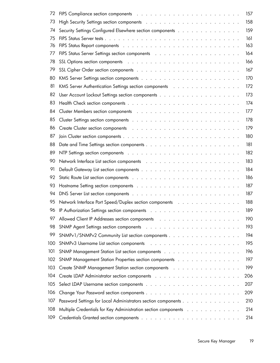 HP Secure Key Manager User Manual | Page 19 / 327