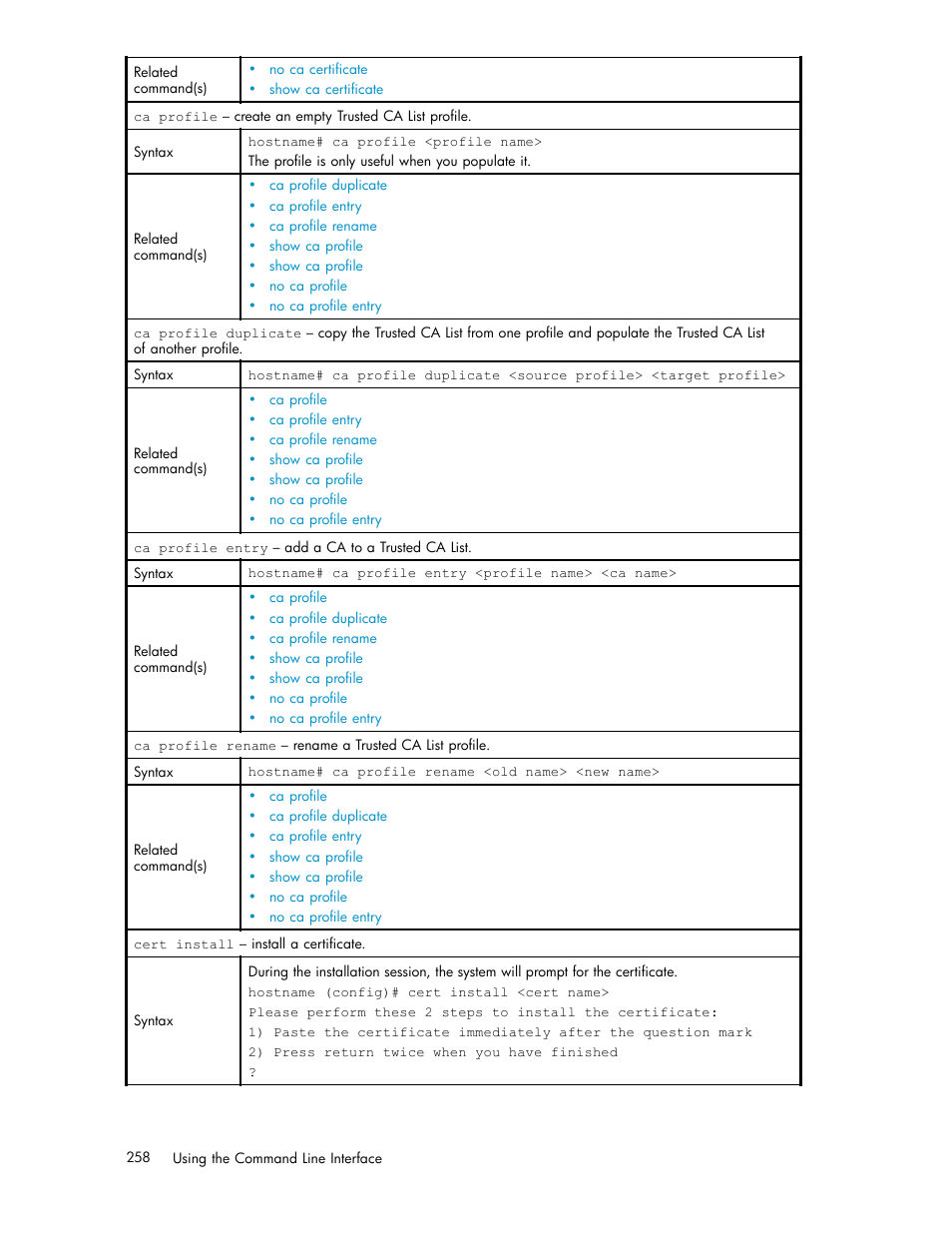 HP Secure Key Manager User Manual | Page 258 / 327