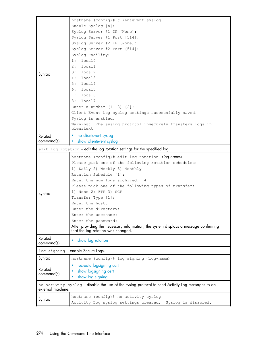 HP Secure Key Manager User Manual | Page 274 / 327