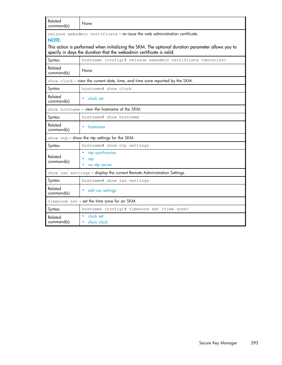 HP Secure Key Manager User Manual | Page 293 / 327