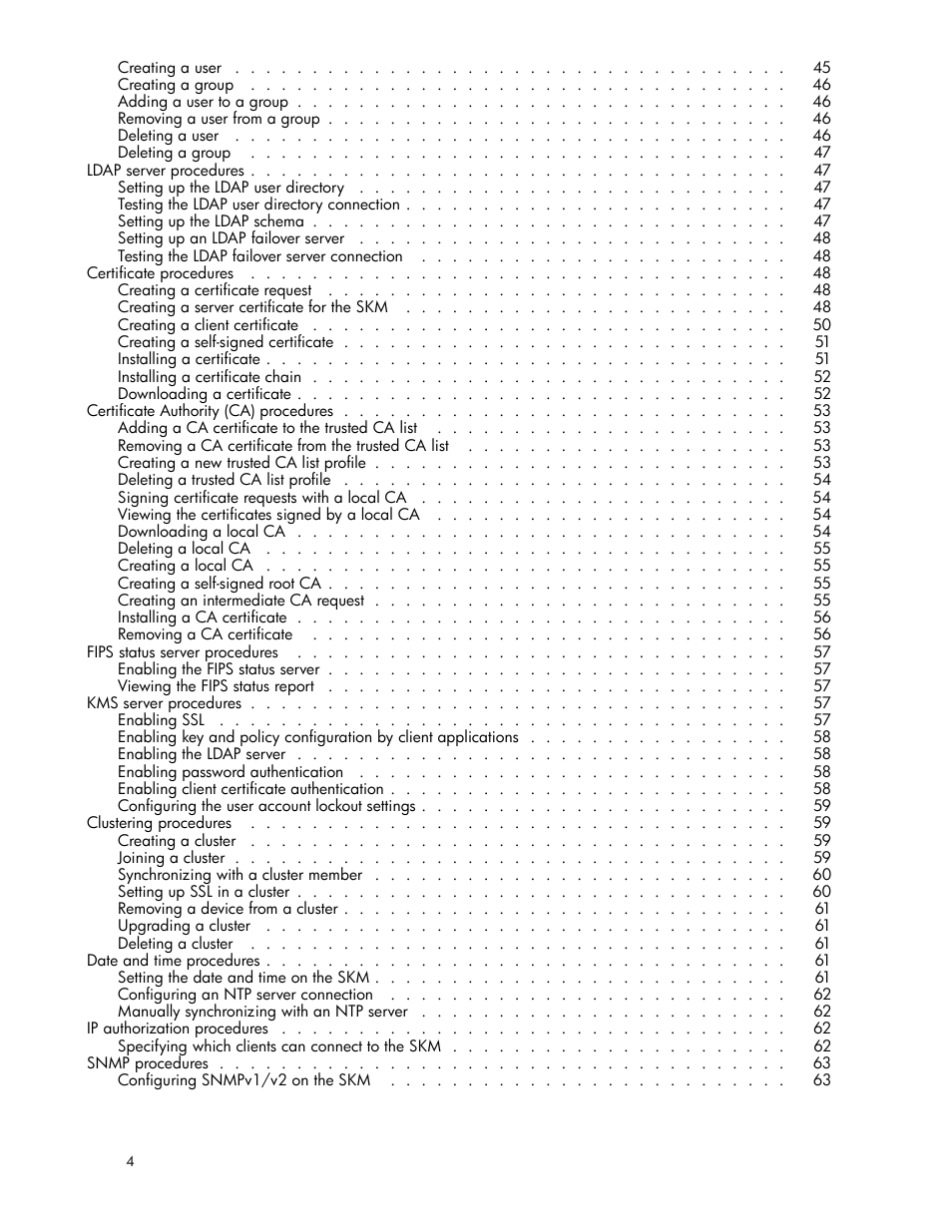 HP Secure Key Manager User Manual | Page 4 / 327